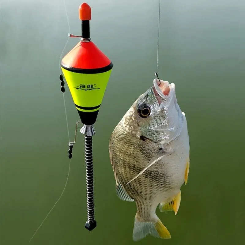 1Pcs Portable Automatic illuminate Carp Fishing Float Fishing Accessories Fast Fishing Artifact Fishing Float Device Hot