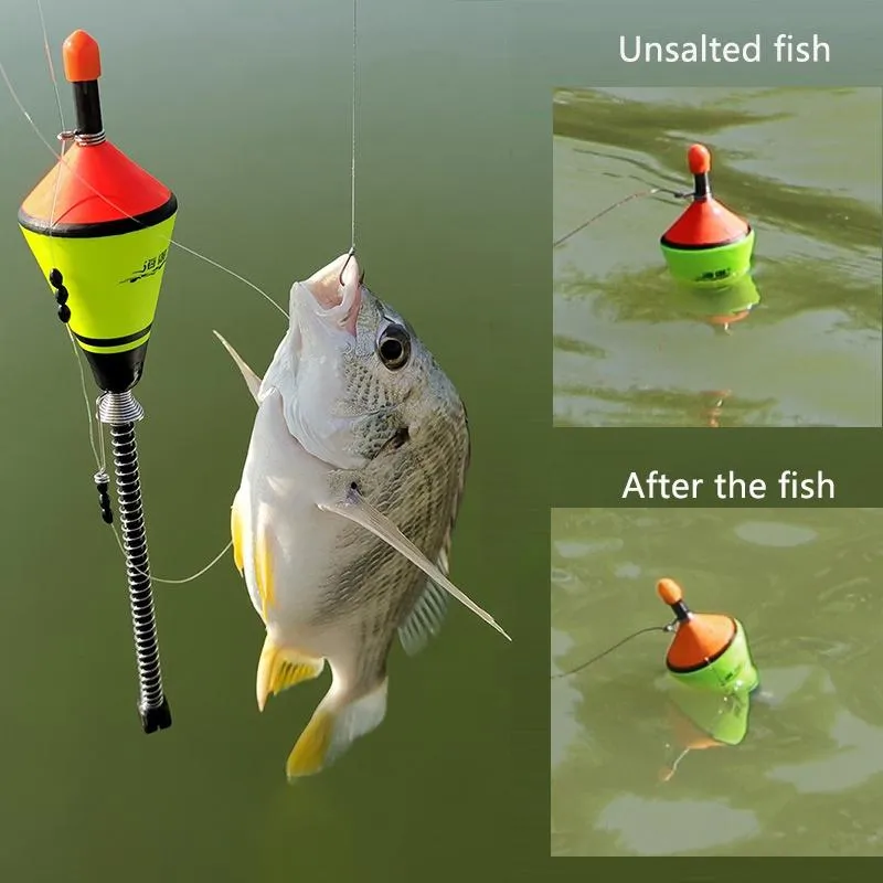 1Pcs Portable Automatic illuminate Carp Fishing Float Fishing Accessories Fast Fishing Artifact Fishing Float Device Hot