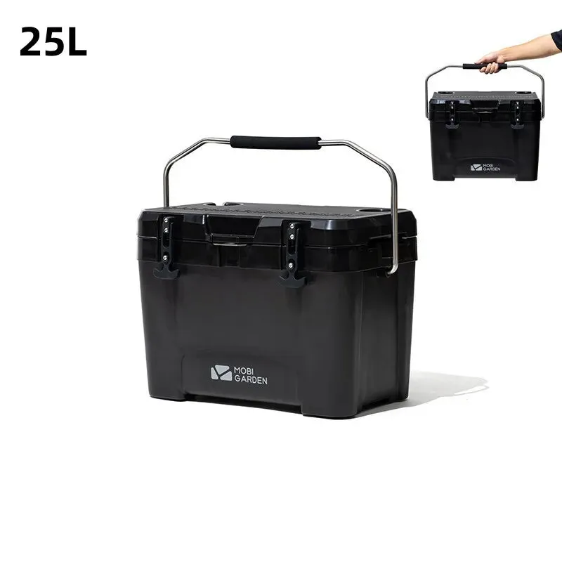 25L Camping Cooler Portable Outdoor Camping Picnic Incubator Large Capacity Refrigerator