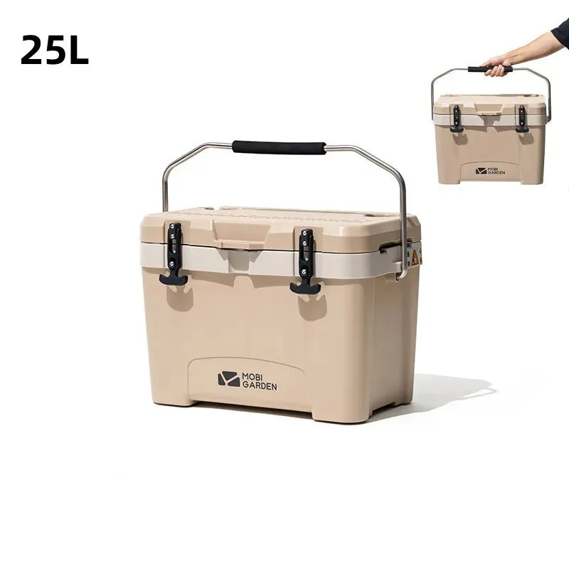 25L Camping Cooler Portable Outdoor Camping Picnic Incubator Large Capacity Refrigerator