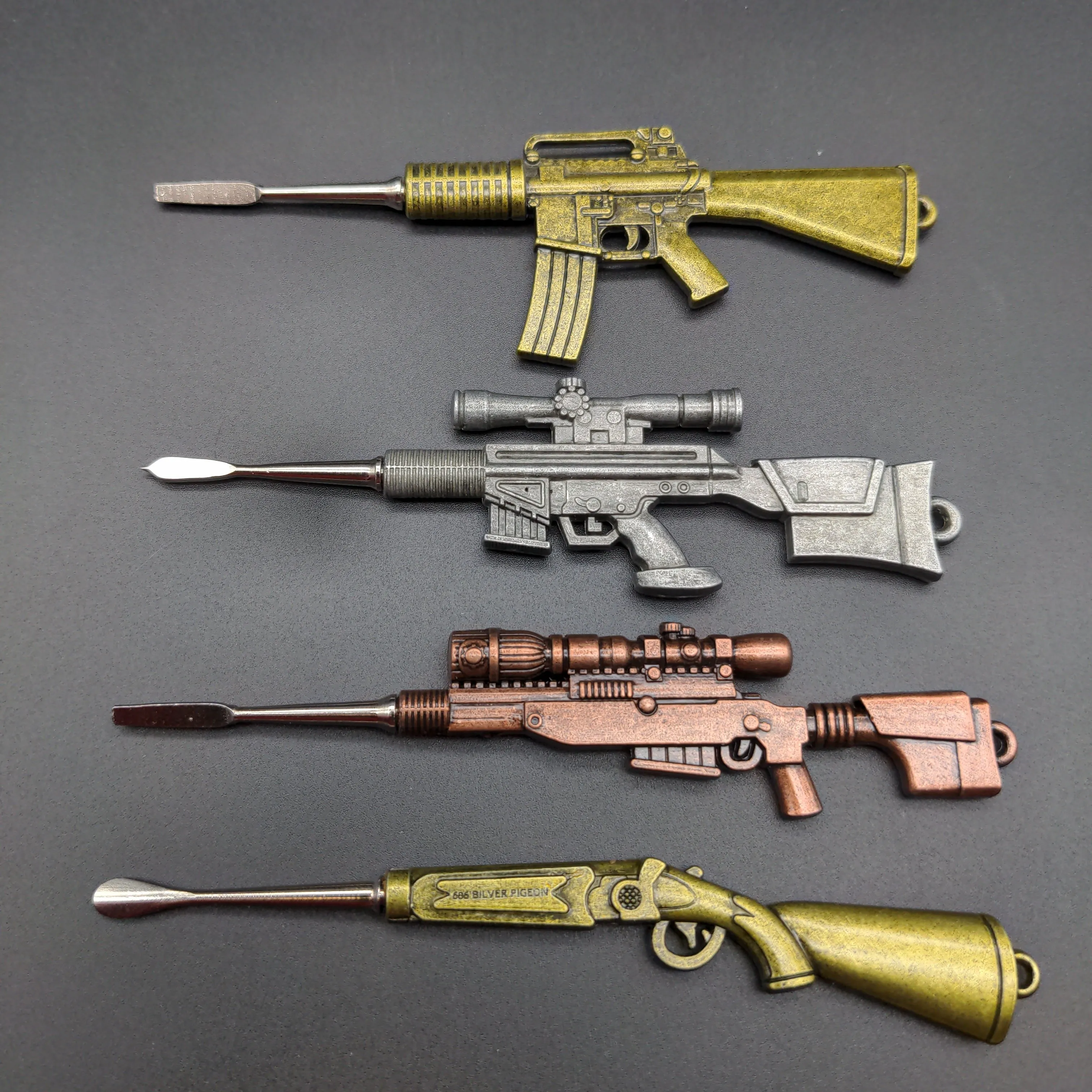 5 Gun Design Metal Dab Tool