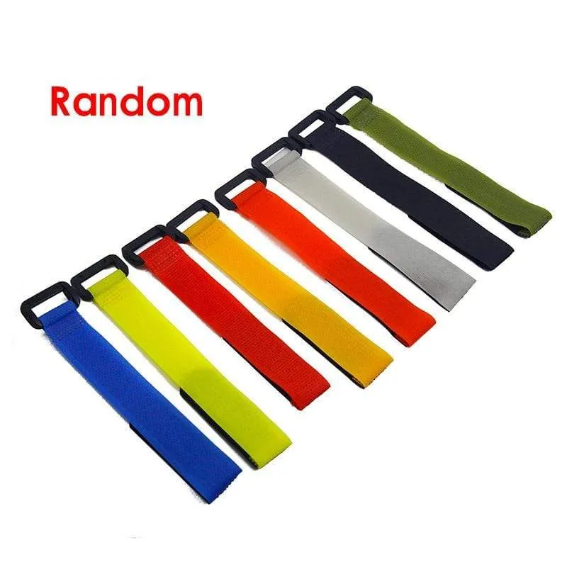 5pc Fishing Rod Tie Holders Straps Belts Suspenders Fastener Hook Loop Cable Cord Ties Belt Fishing Tackle Fishing Accessories