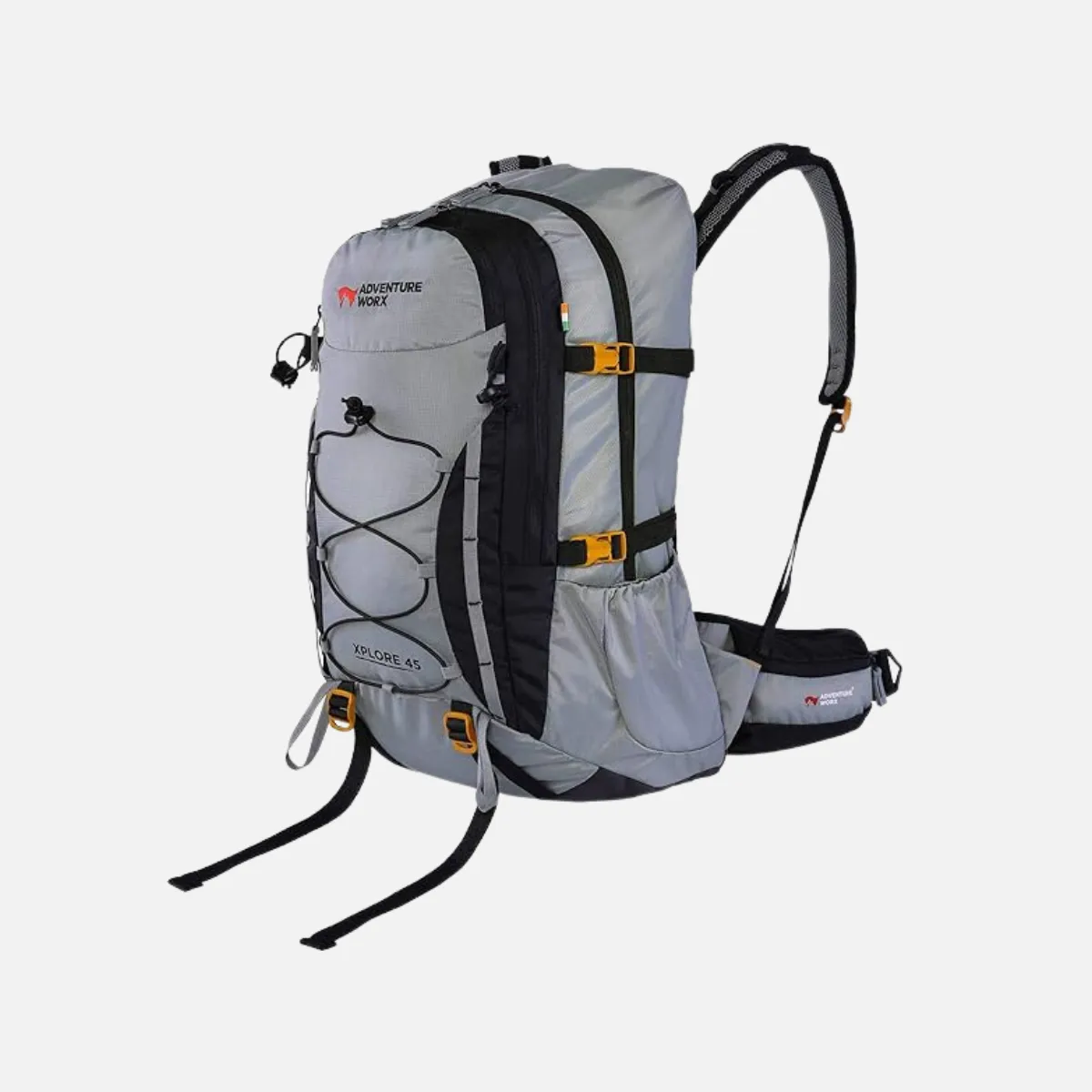 Adventure Worx Xplore 45 L Camping Backpack - Oak/Grey