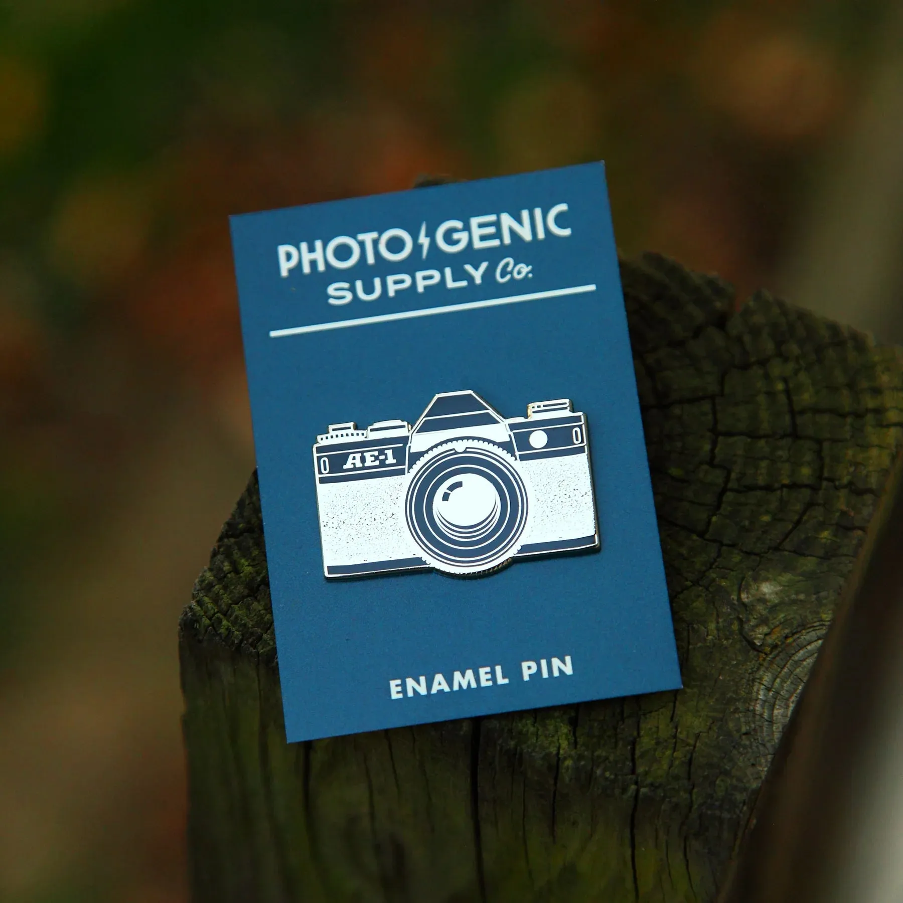 AE-1 Camera Pin - Silver