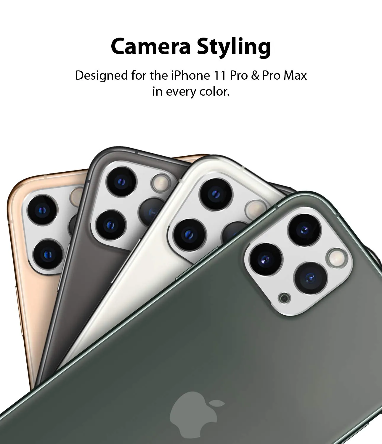 Apple iPhone 11 Pro / 11 Pro Max Camera Protector | Ringke's Camera Styling - SV