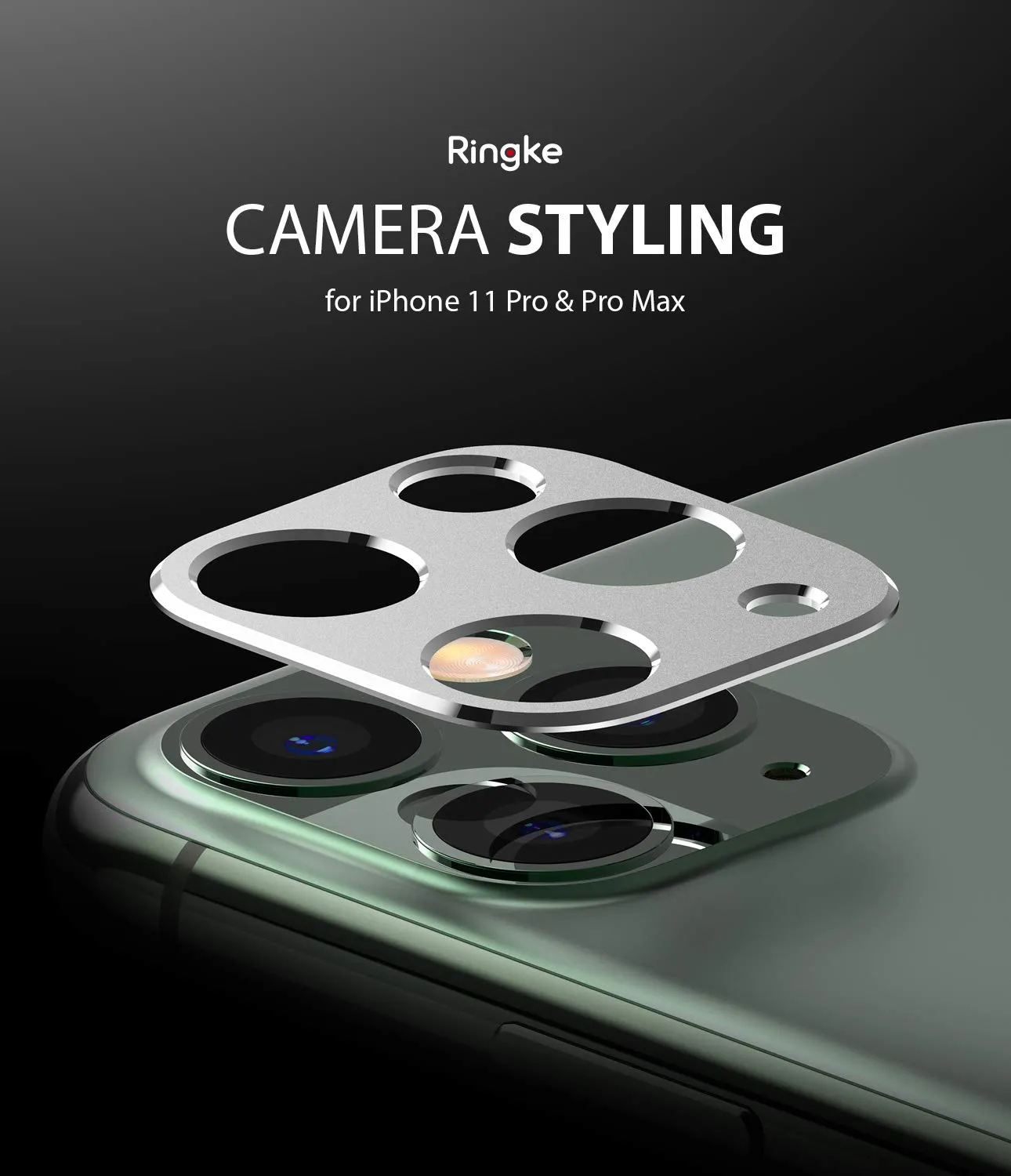 Apple iPhone 11 Pro / 11 Pro Max Camera Protector | Ringke's Camera Styling - SV