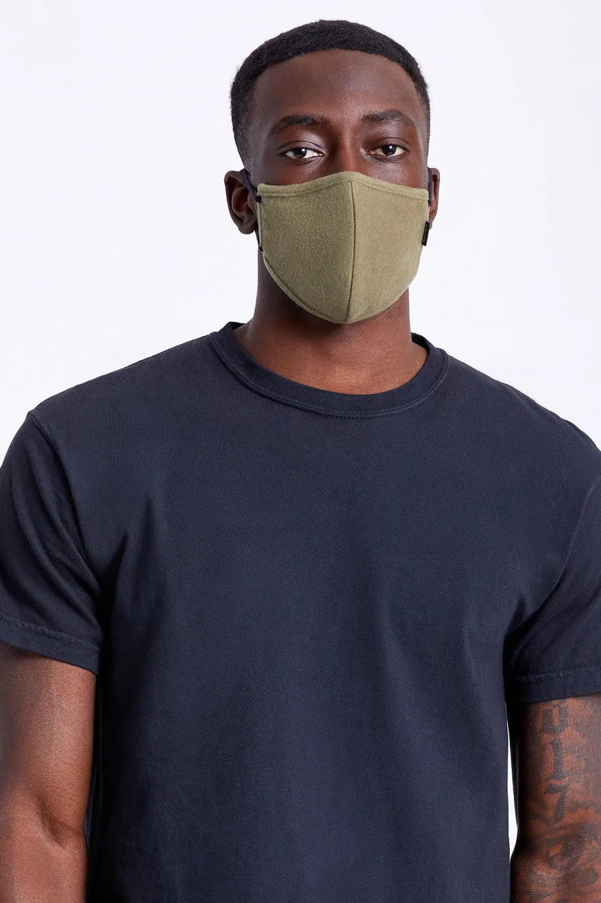 Arctic Fleece Face Mask - Military Olive