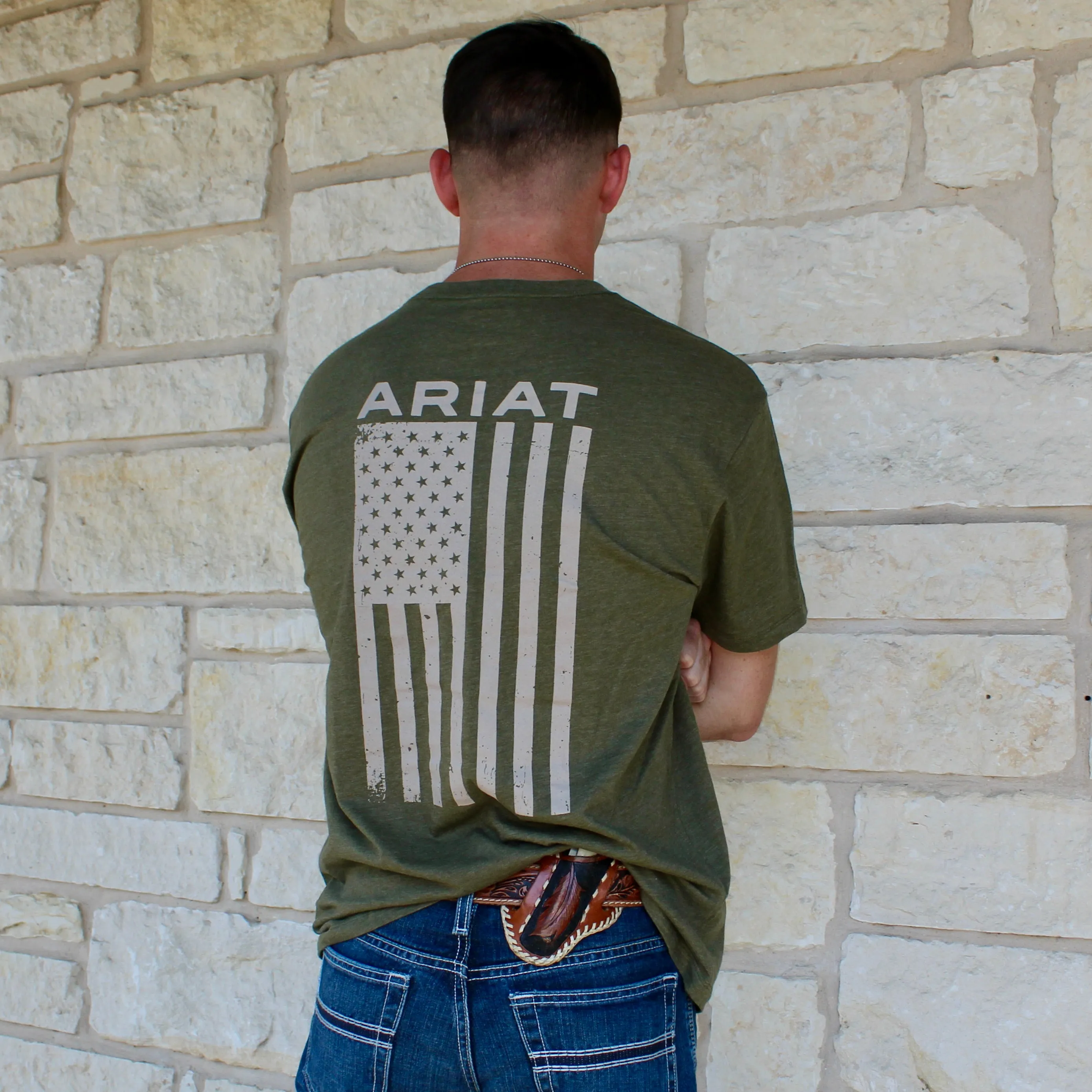 Ariat Freedom T-Shirt Military Green