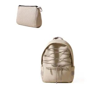 BACKPACK   POUCH - TAUPE