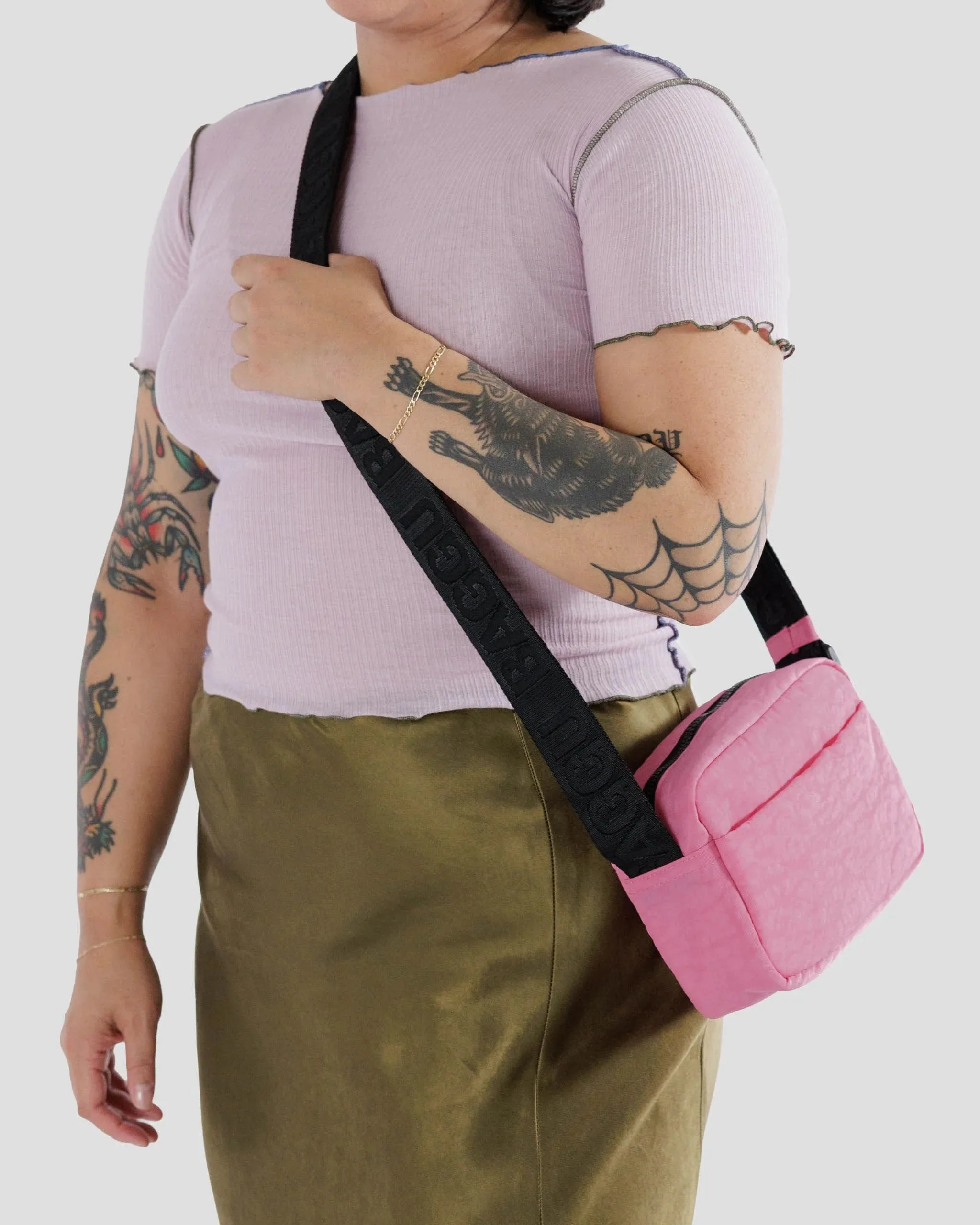 Baggu - Camera Crossbody | Azalea Pink