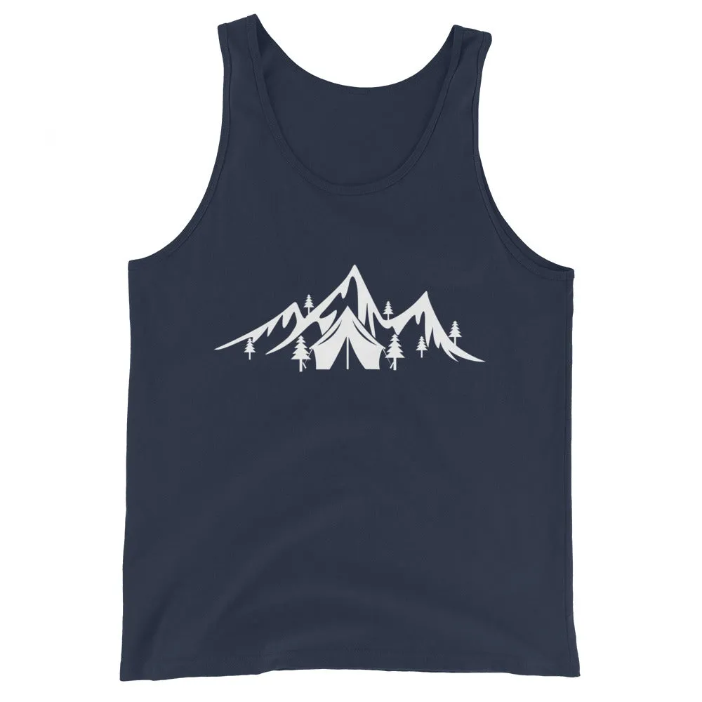 Berge - Camping - Herren Tanktop