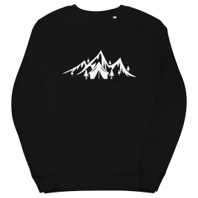 Berge - Camping - Unisex Premium Organic Sweatshirt