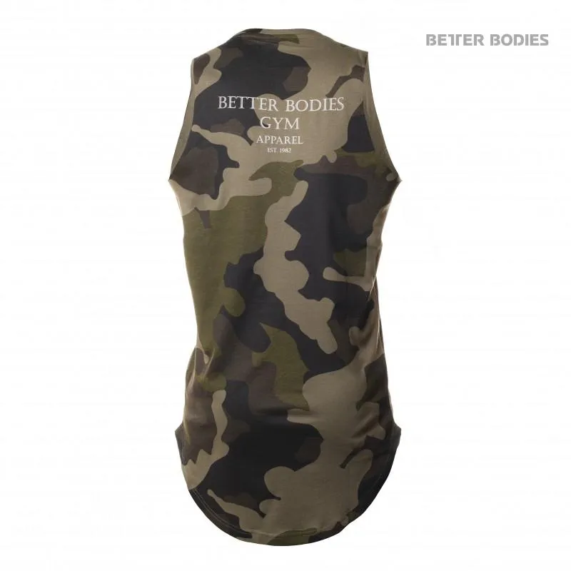 Better Bodies Harlem Tank - Military Camo