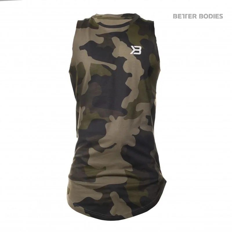 Better Bodies Harlem Tank - Military Camo