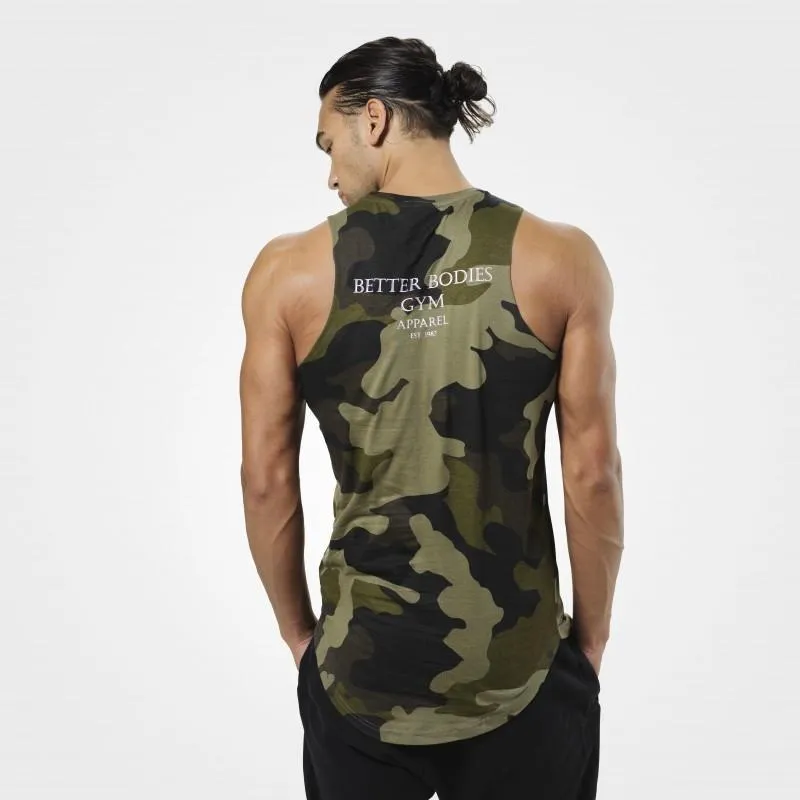 Better Bodies Harlem Tank - Military Camo