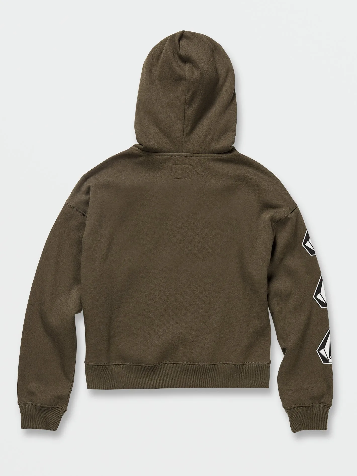 Big Boys Iconic Stone Pullover Hoodie - Military