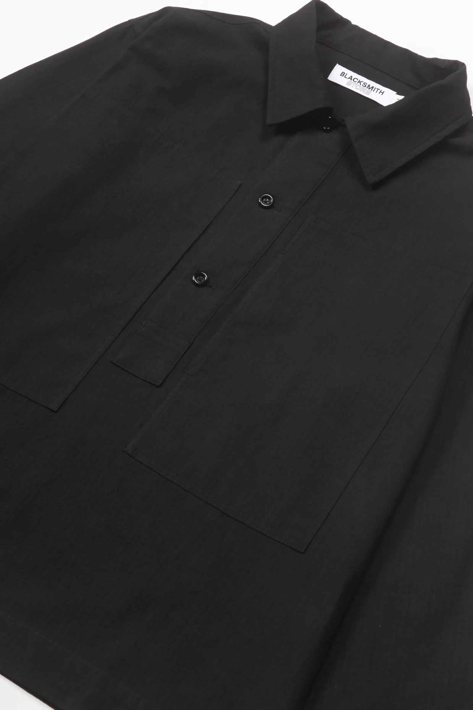 Blacksmith - Ripstop Military Popover - Black