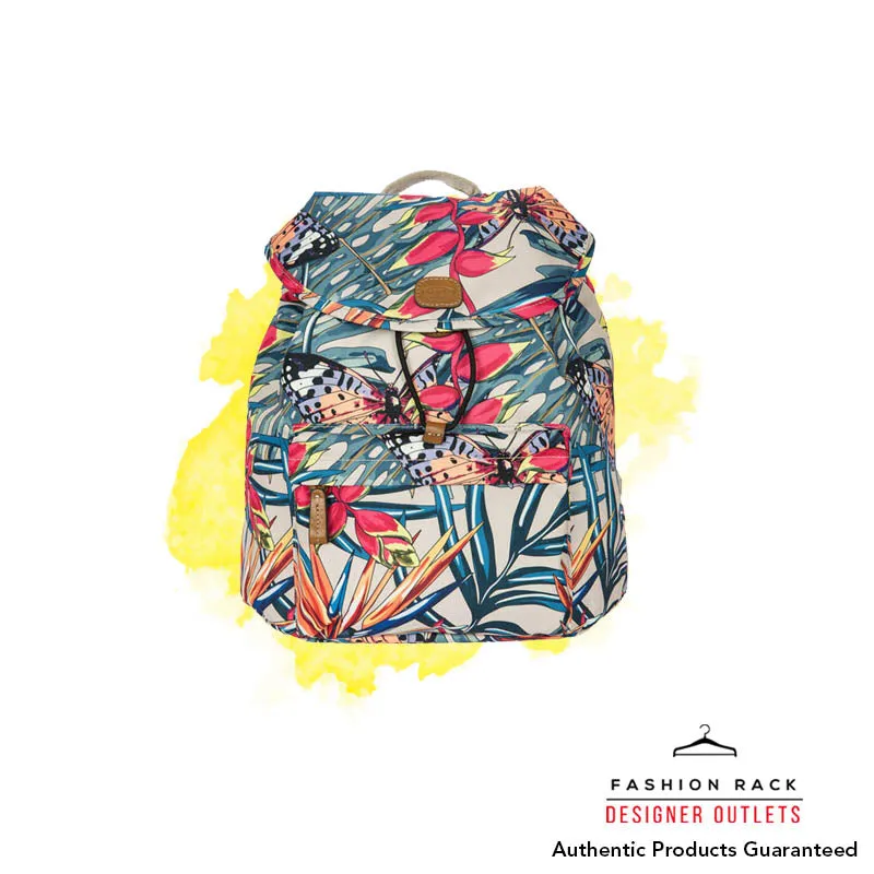 Bric's X-Travel City Backpack Butterflies