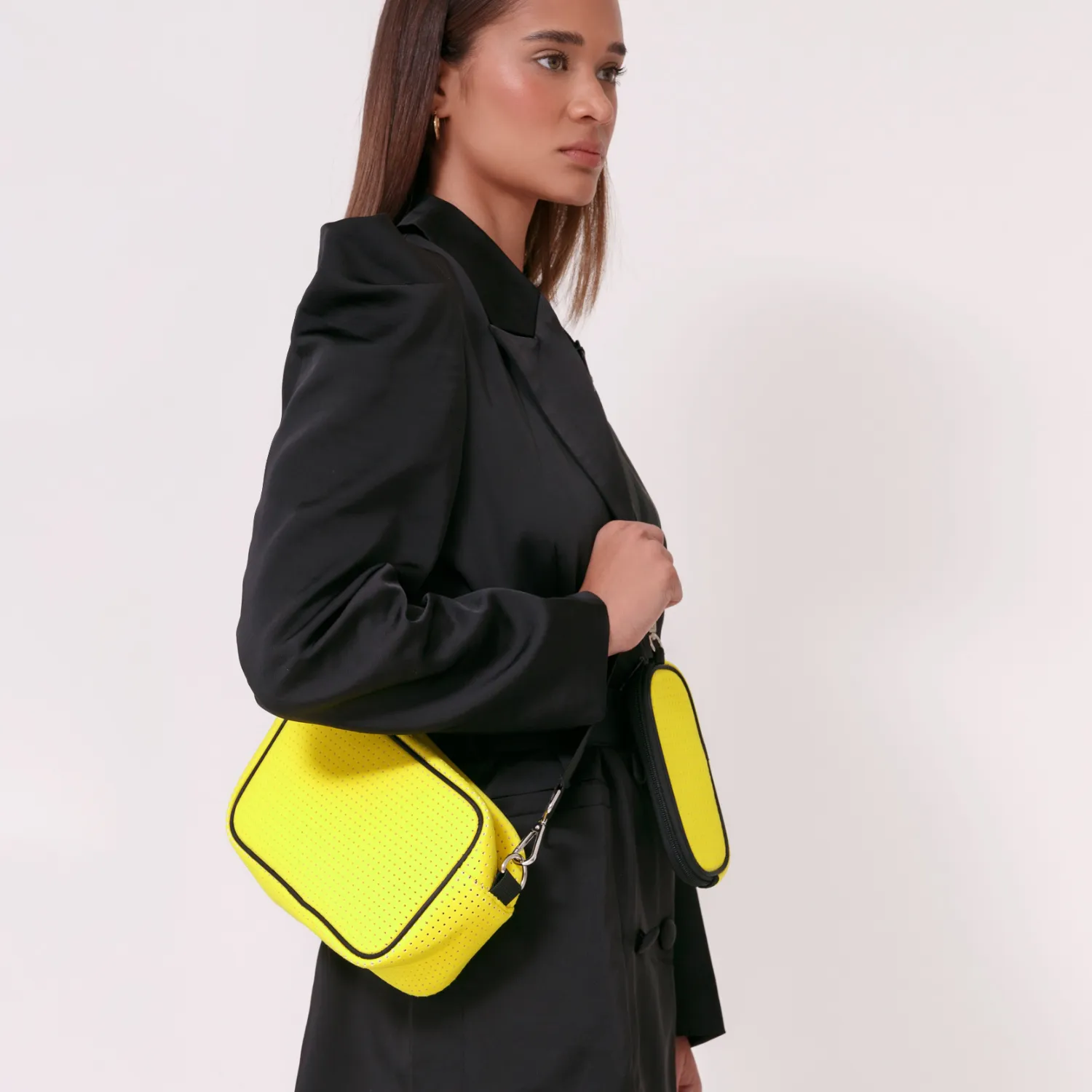 CAMERA BAG NEON YELLOW