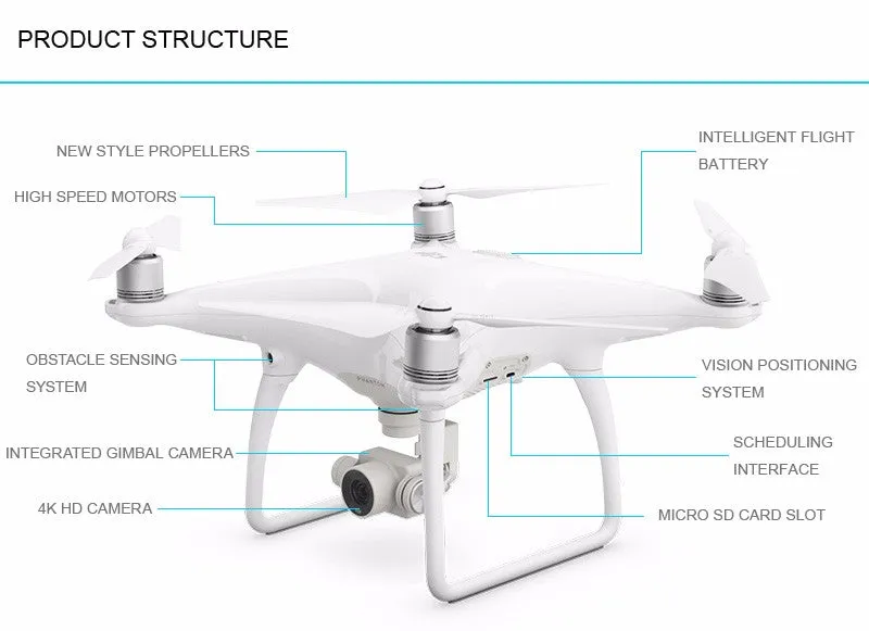 camera drone with 4K camera   3-axis professional Aerial Photography