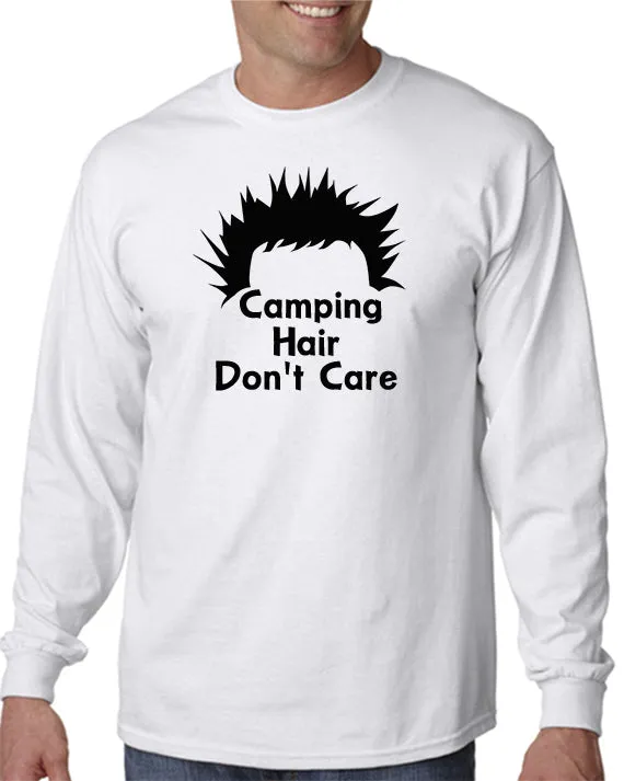 Camping Hair Don't Care! T-Shirt