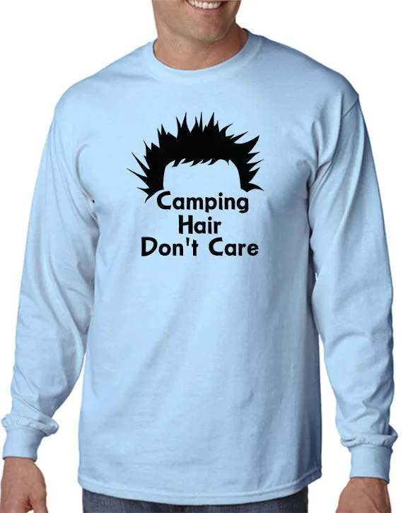 Camping Hair Don't Care! T-Shirt