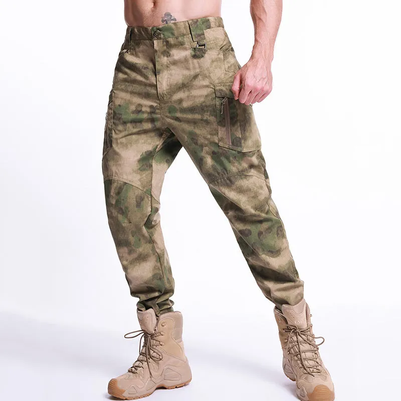 Camping Outdoor Camouflage Concealed  Men's Pants