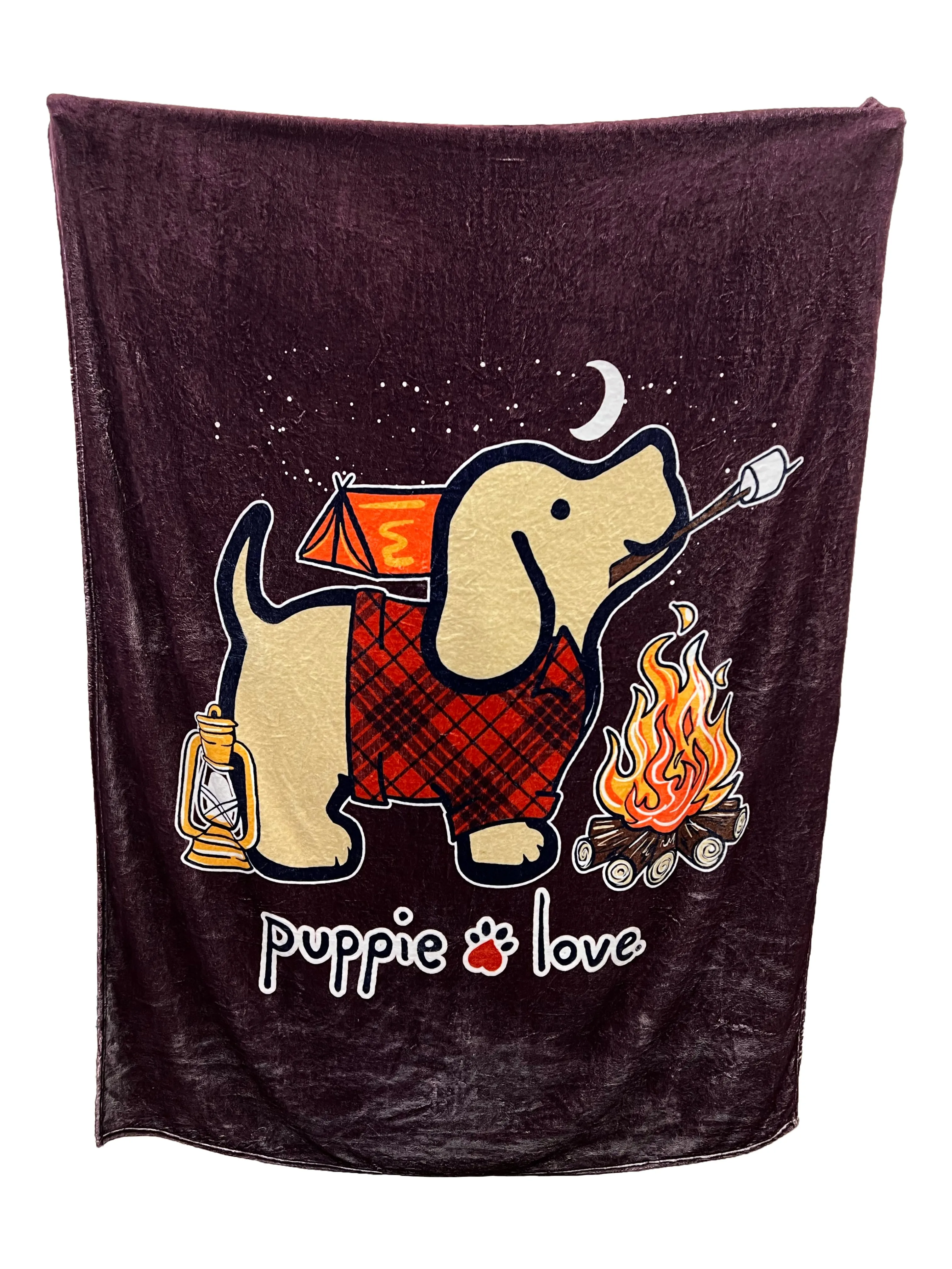 CAMPING PUP BLANKET