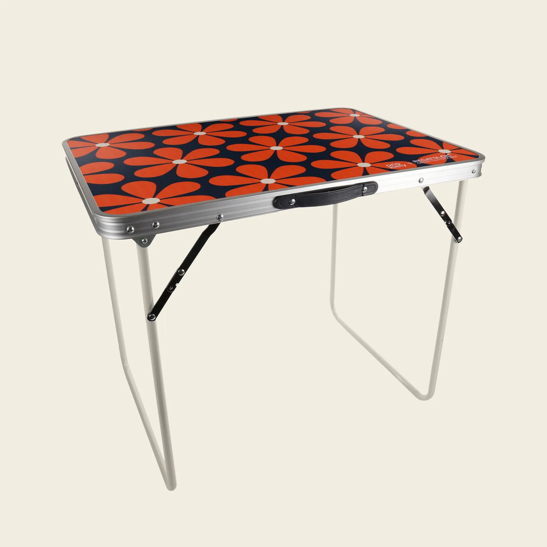 Camping Table - Navy Daisy