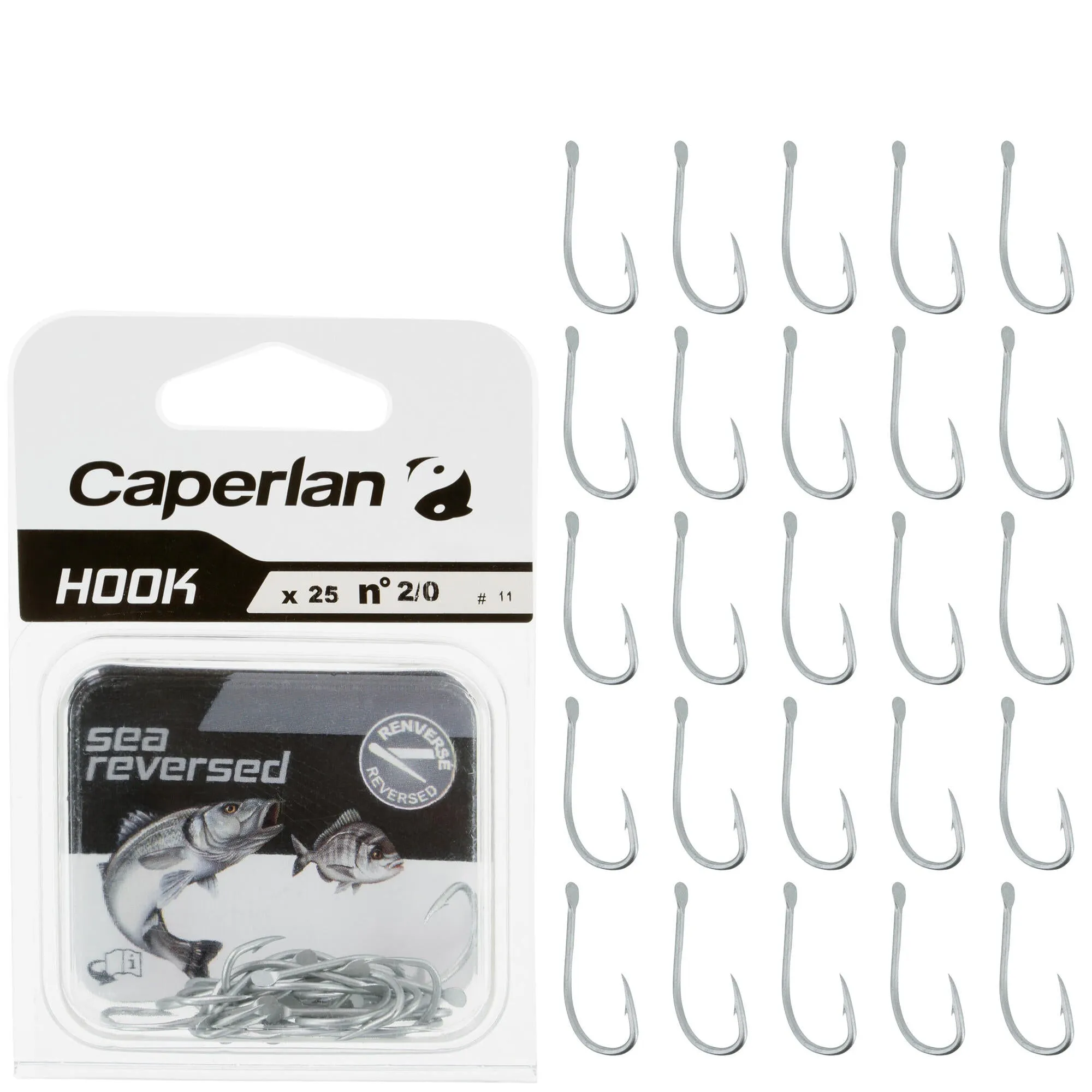 Caperlan Sea Fishing Single Offset Hook