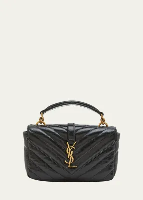 College Mini YSL Quilted Crossbody Bag