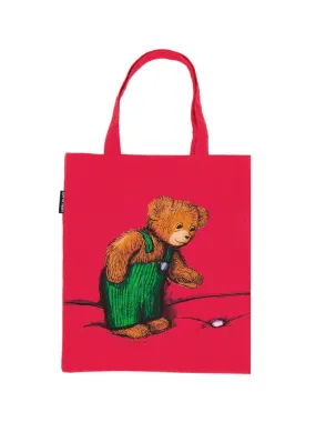 Corduroy tote bag