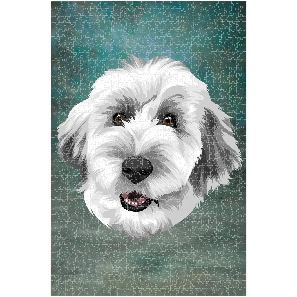 Custom Pet Portrait Puzzle