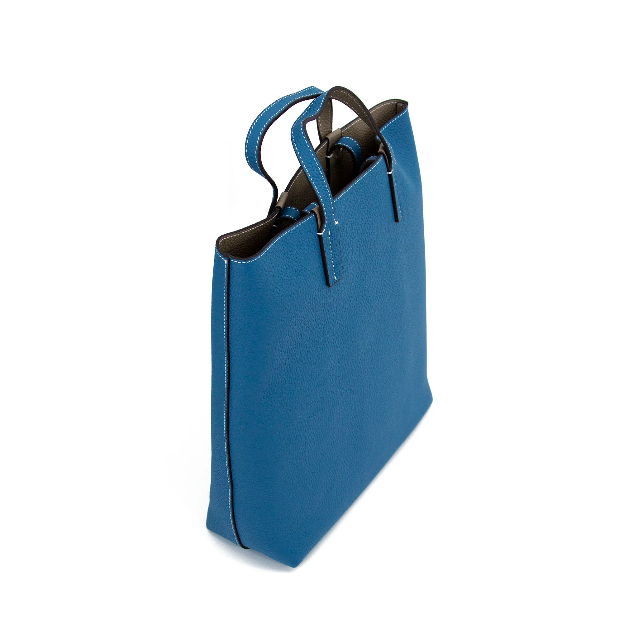 Double Sided Color Bag,Reversible Colorful Leather Bag-i7bags