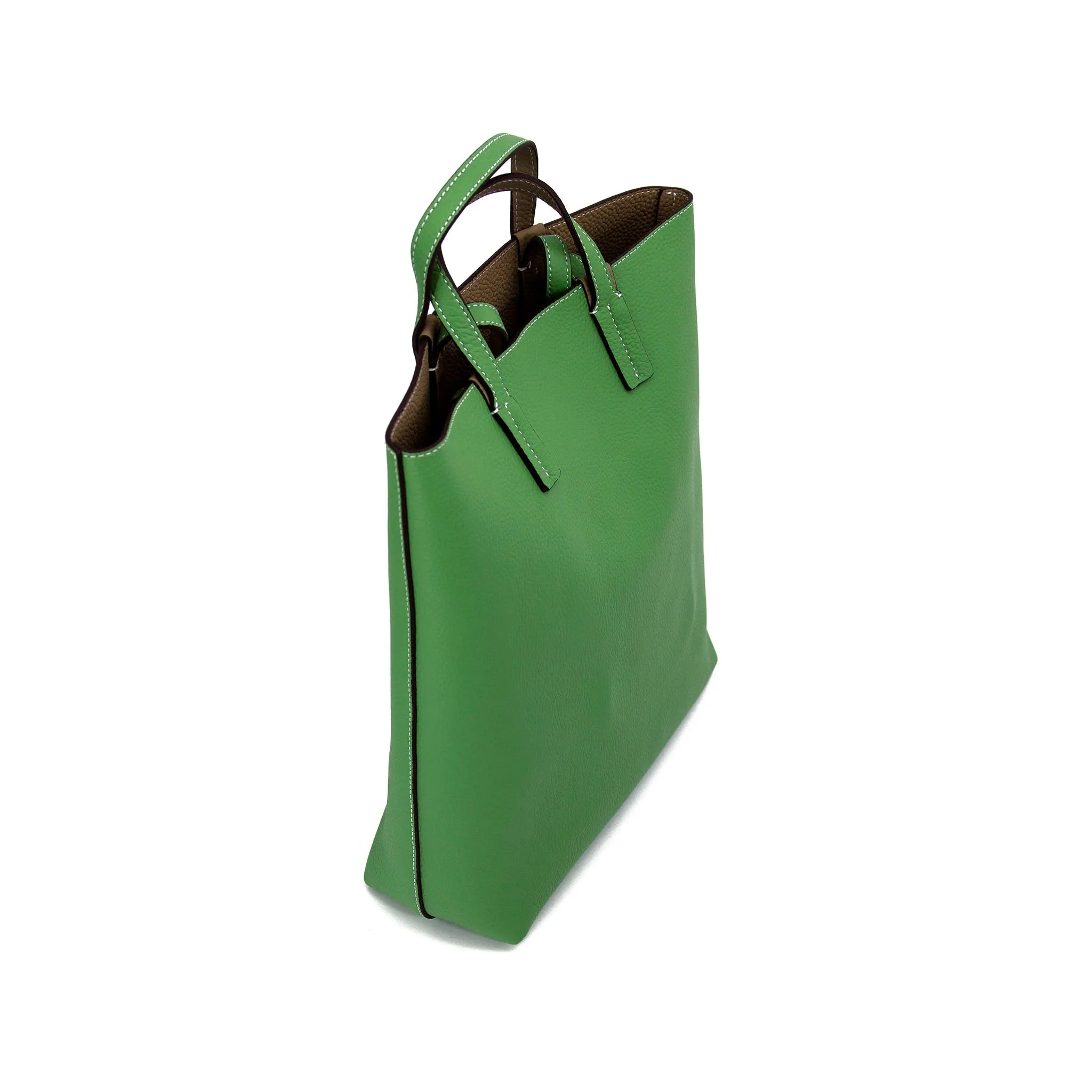 Double Sided Color Bag,Reversible Colorful Leather Bag-i7bags