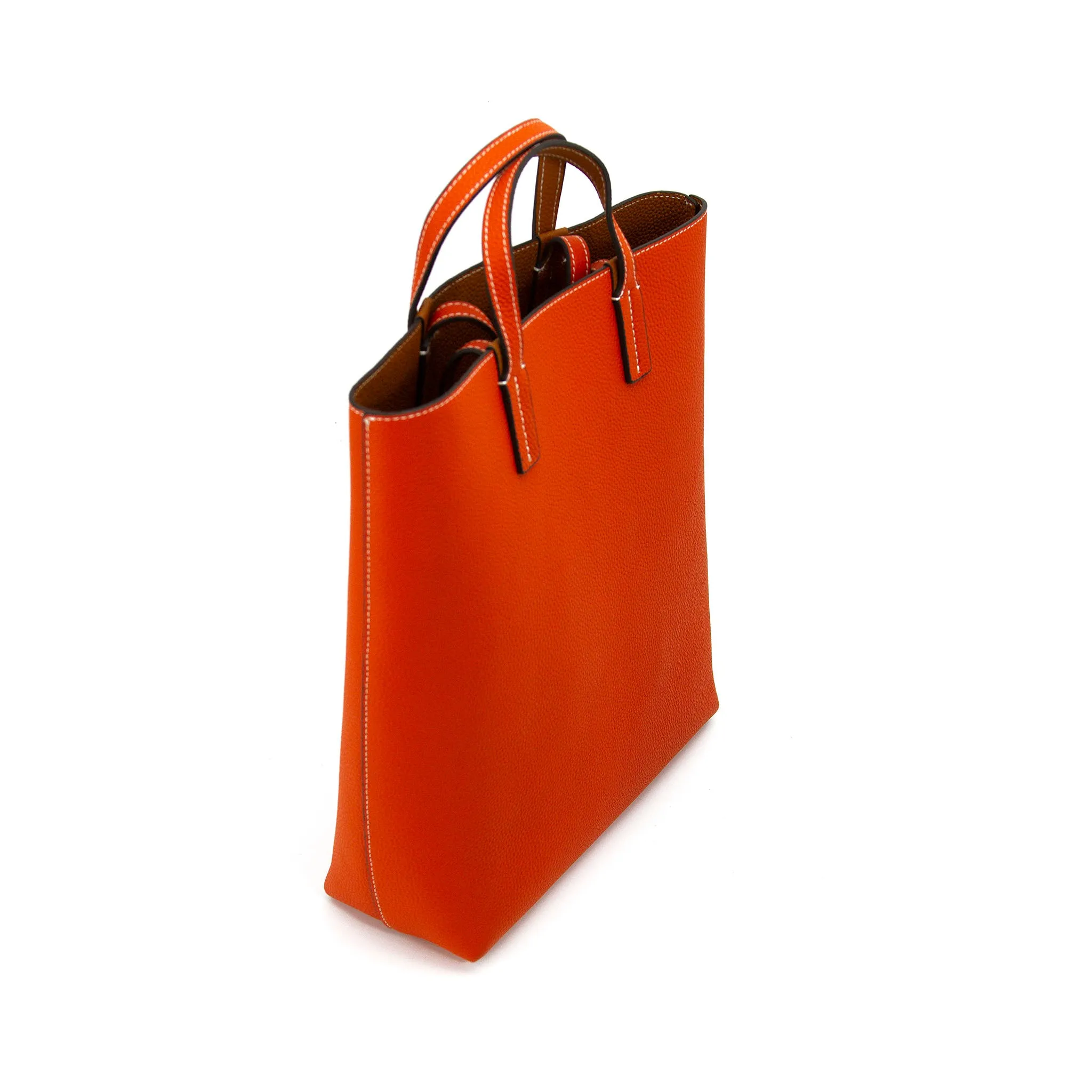 Double Sided Color Bag,Reversible Colorful Leather Bag-i7bags