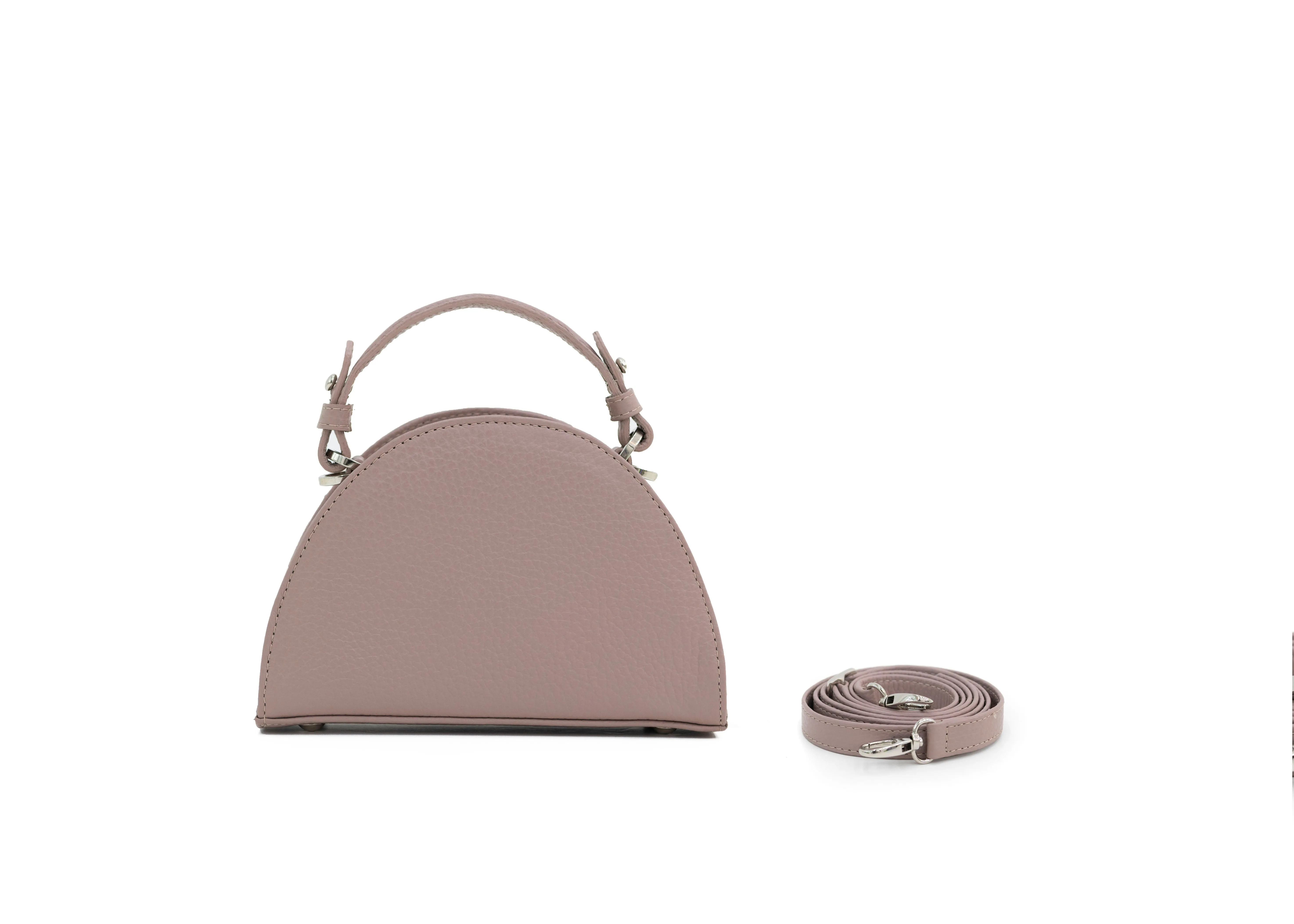 Dusty Pink Mini Jenna Taco Bag