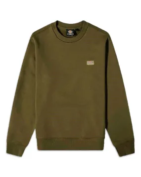 Felpa Uomo Dickies Oakport Sweatshirt Military Green