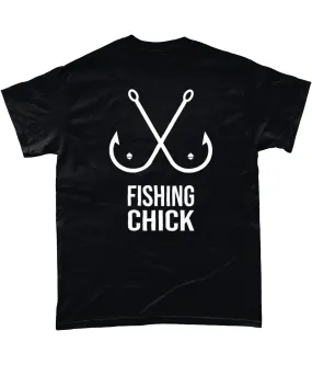 Fishing Chick: Womans Tee