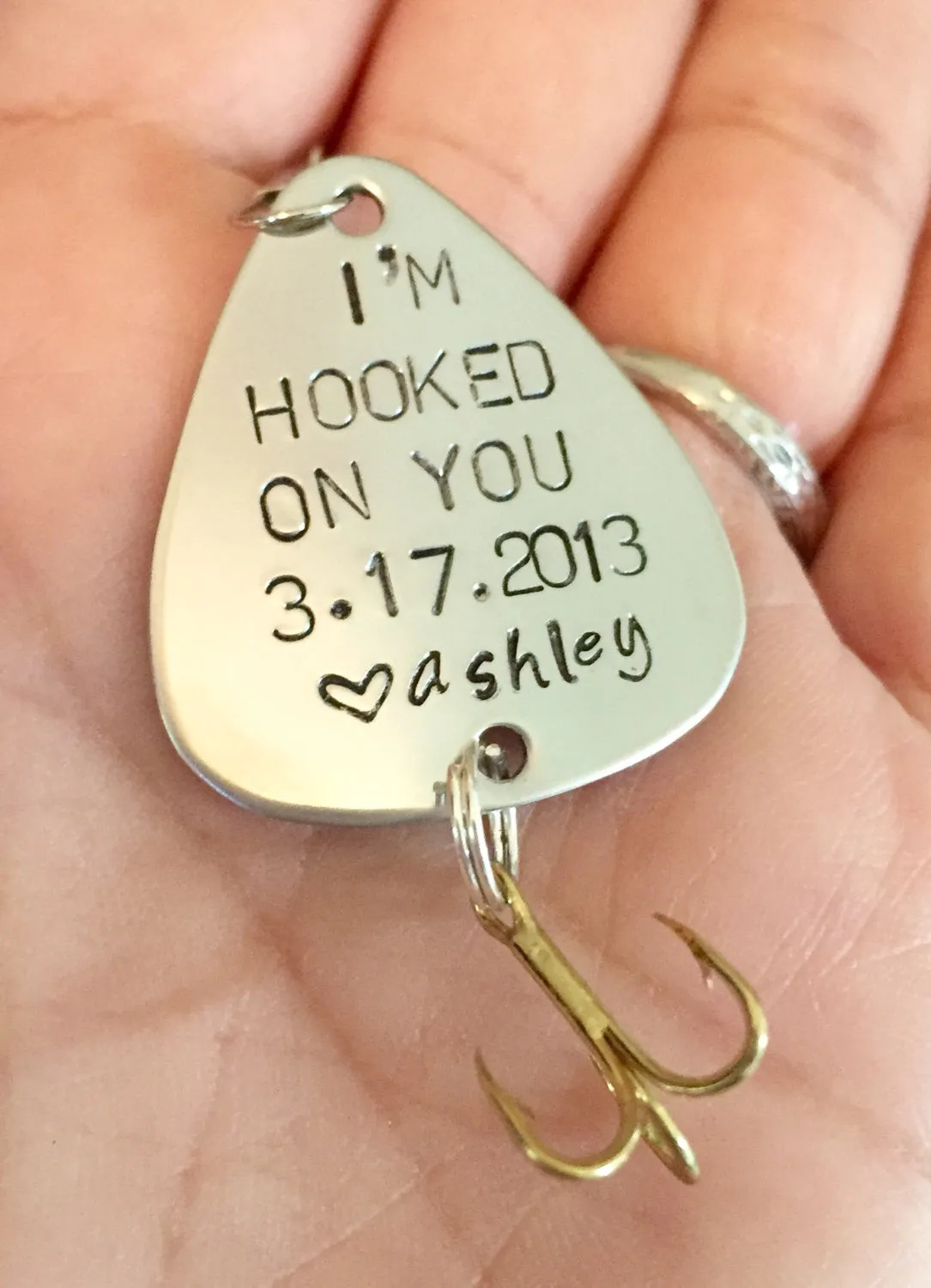 Fishing Lure, Fishing, I'm Hooked On You,Boyfriend Gift, Lure, Fishing Lures, Father Day, Gifts Men, Gifts Boyfriend,natashaaloha