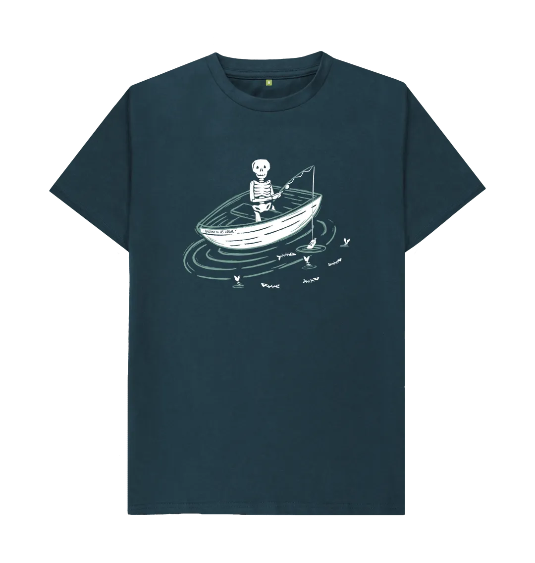 Fishing Skeleton T-shirt