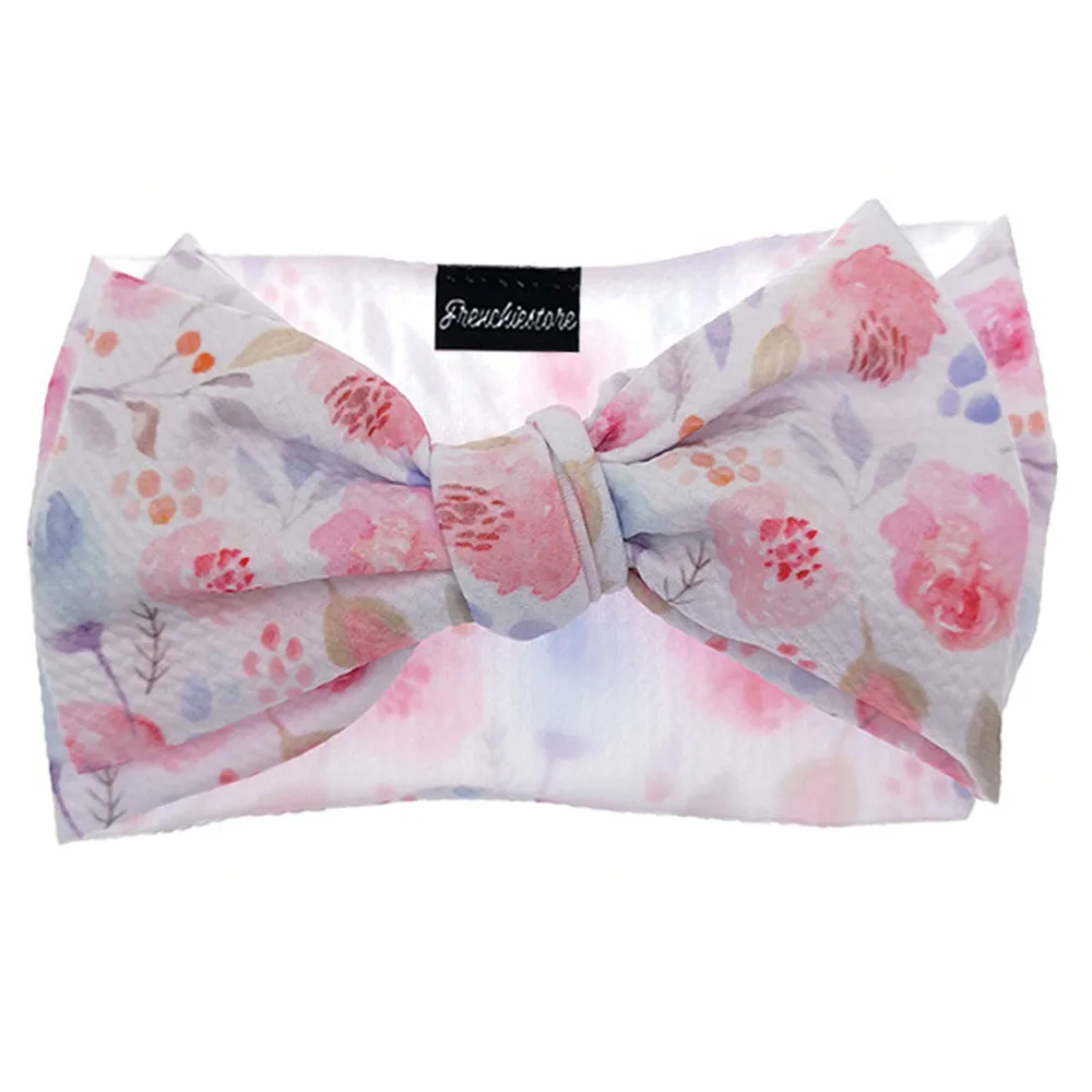 Frenchiestore Pet Head Bow | Pink Blush