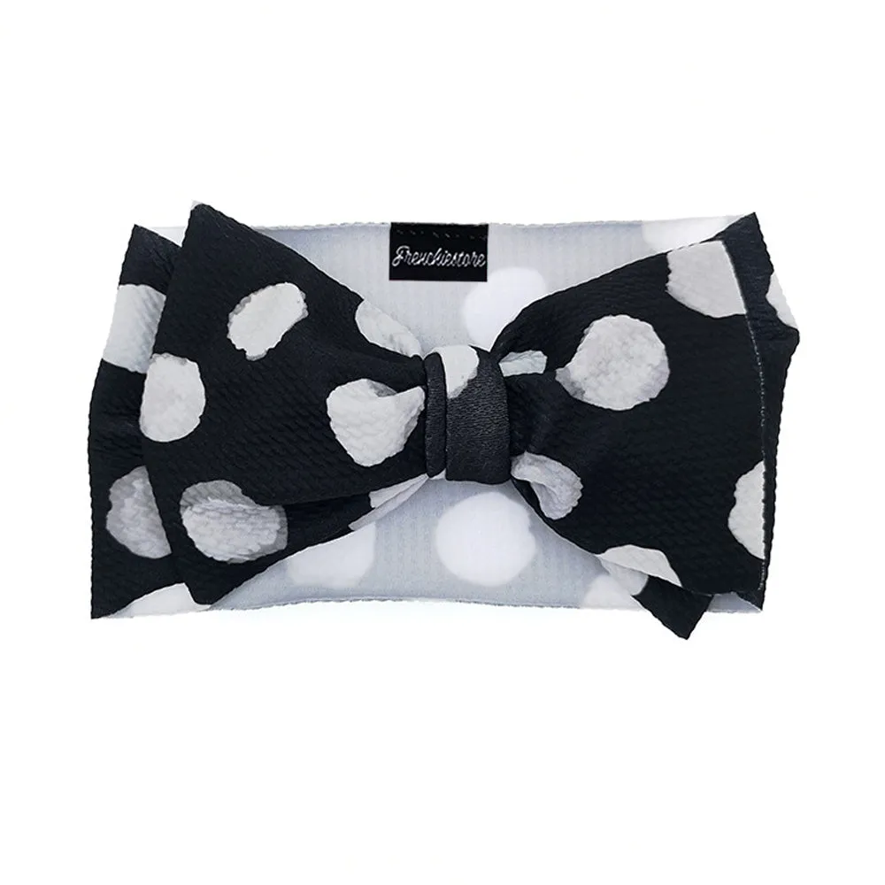 Frenchiestore Pet Head Bow | Polka Dots