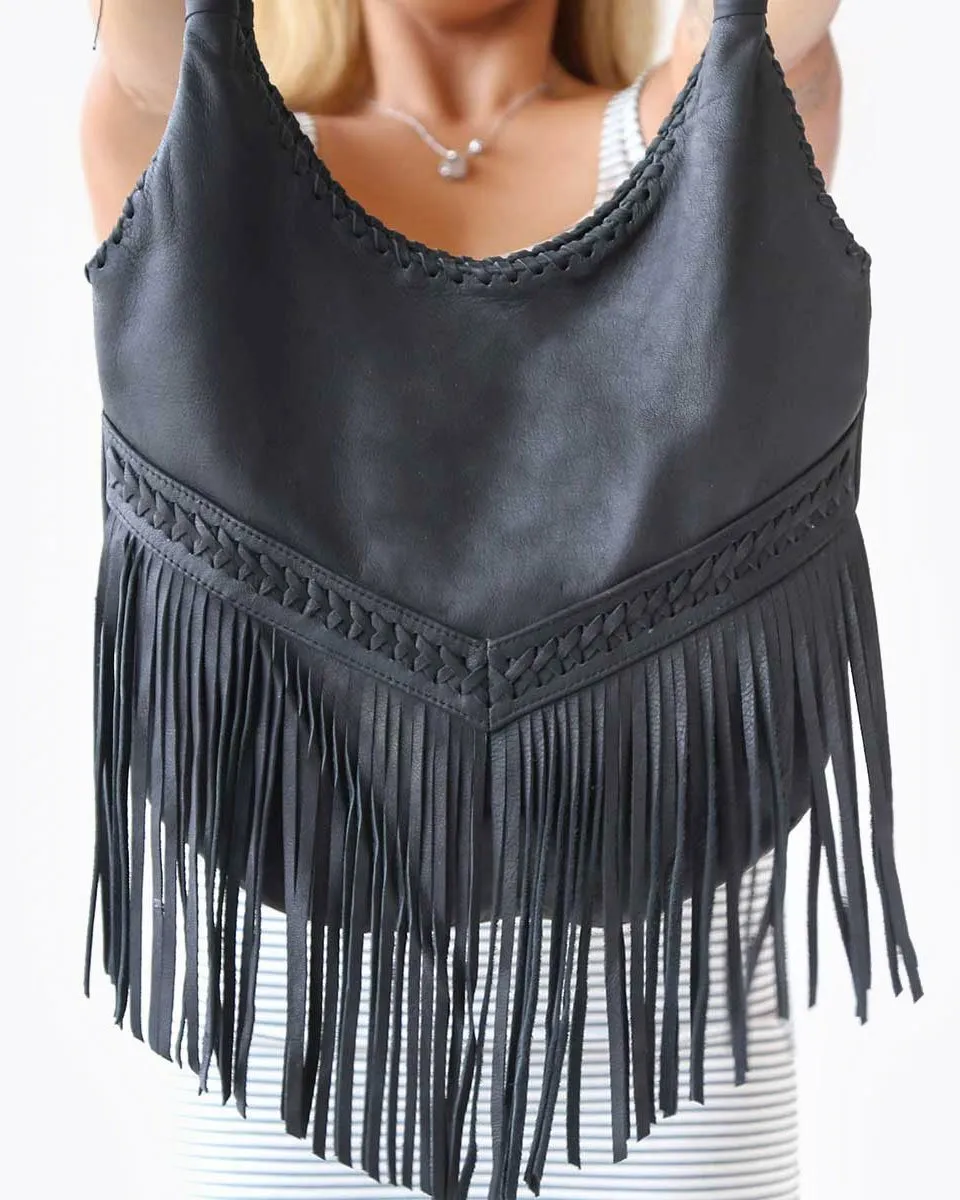 Fringe Bag - Black