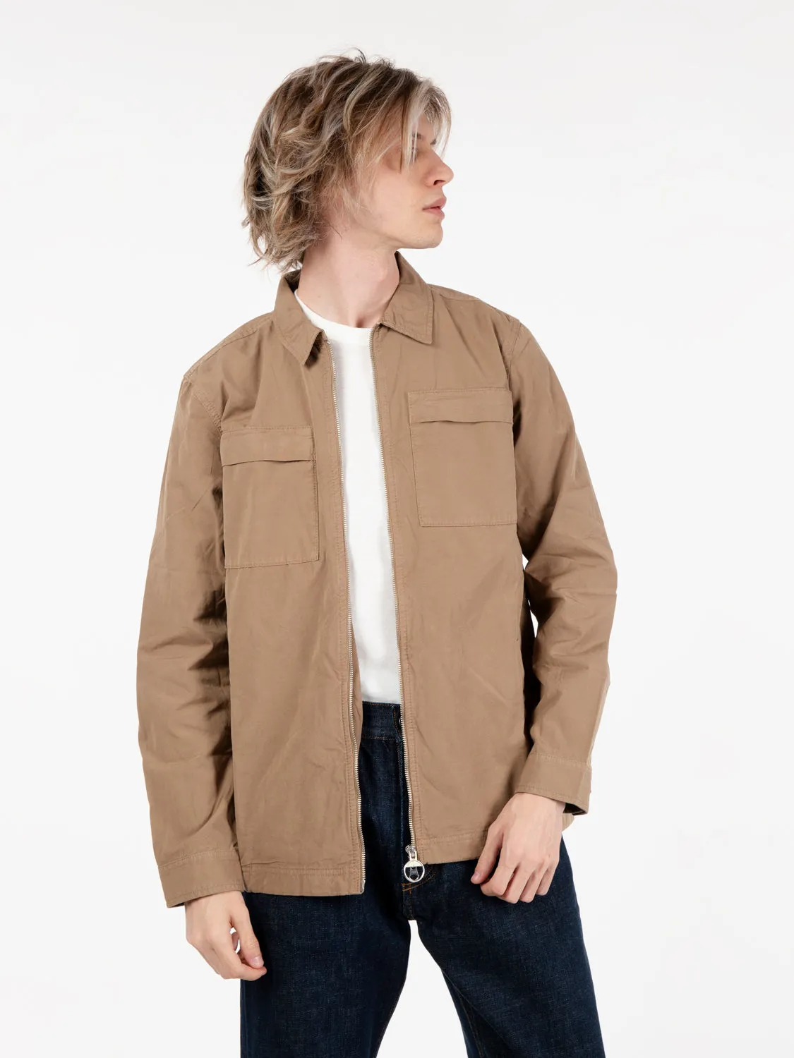 Glendale overshirt military brown