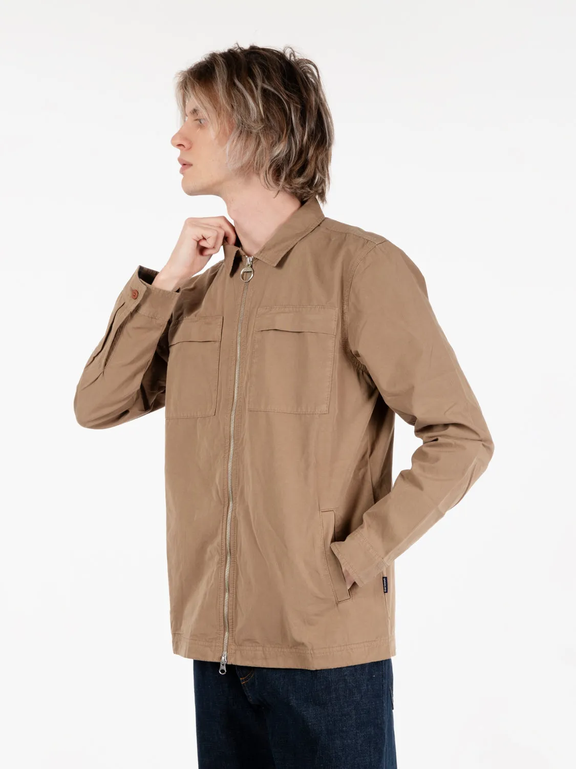 Glendale overshirt military brown