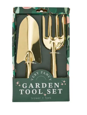 Gold Garden Tool Set