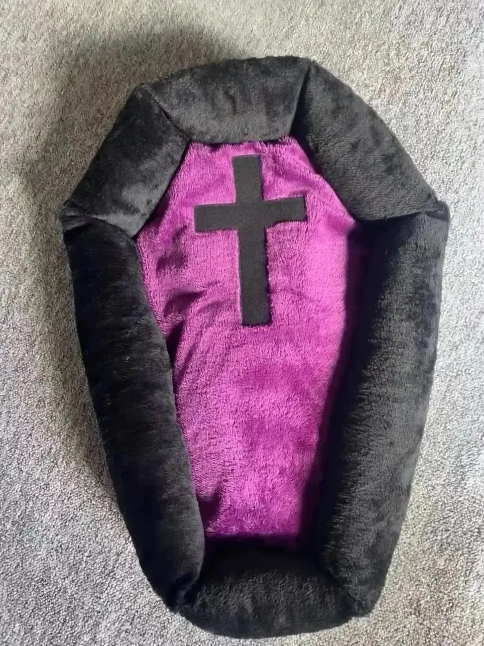 Halloween Casket Pet Bed