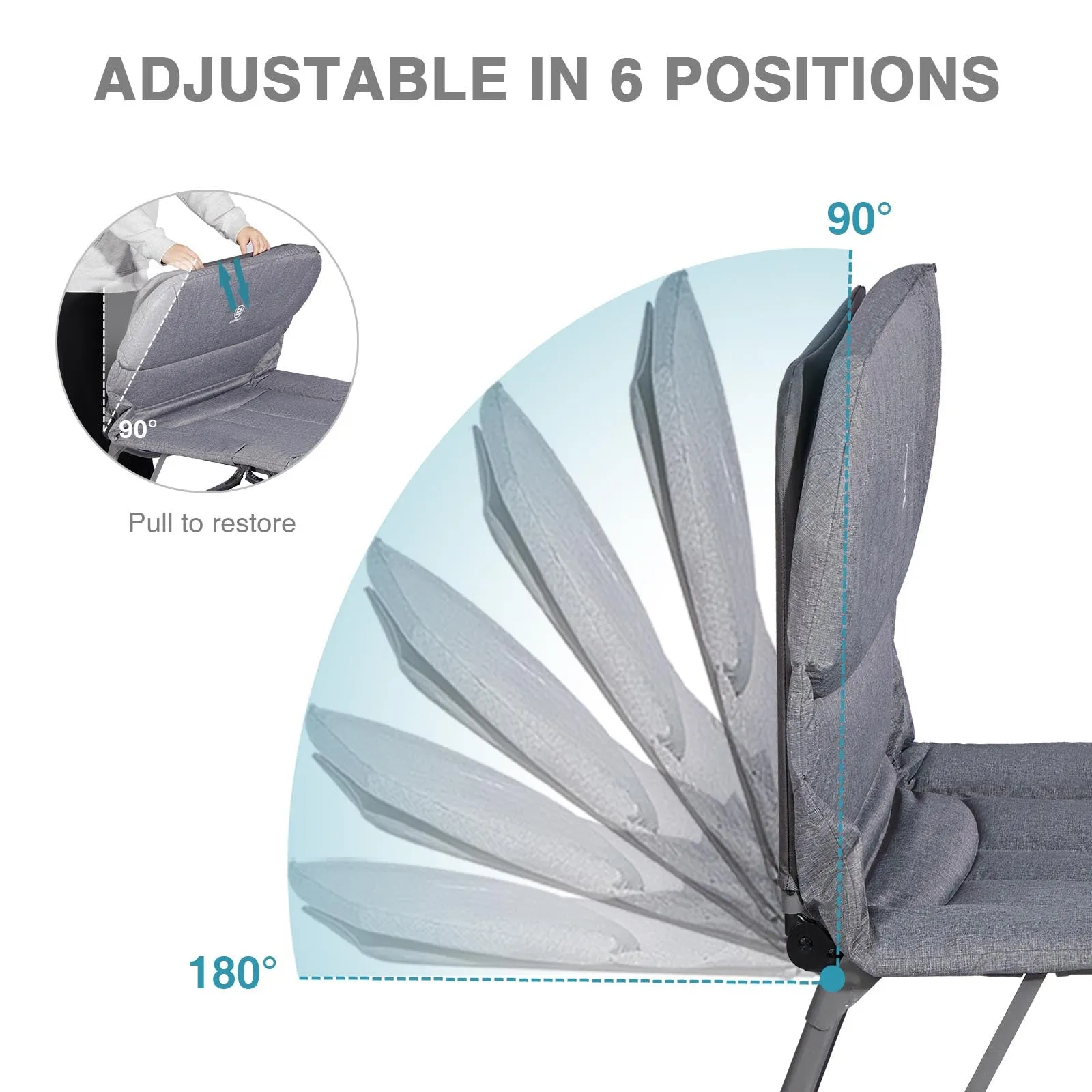 Heavy Duty Camping Cot With Mattress