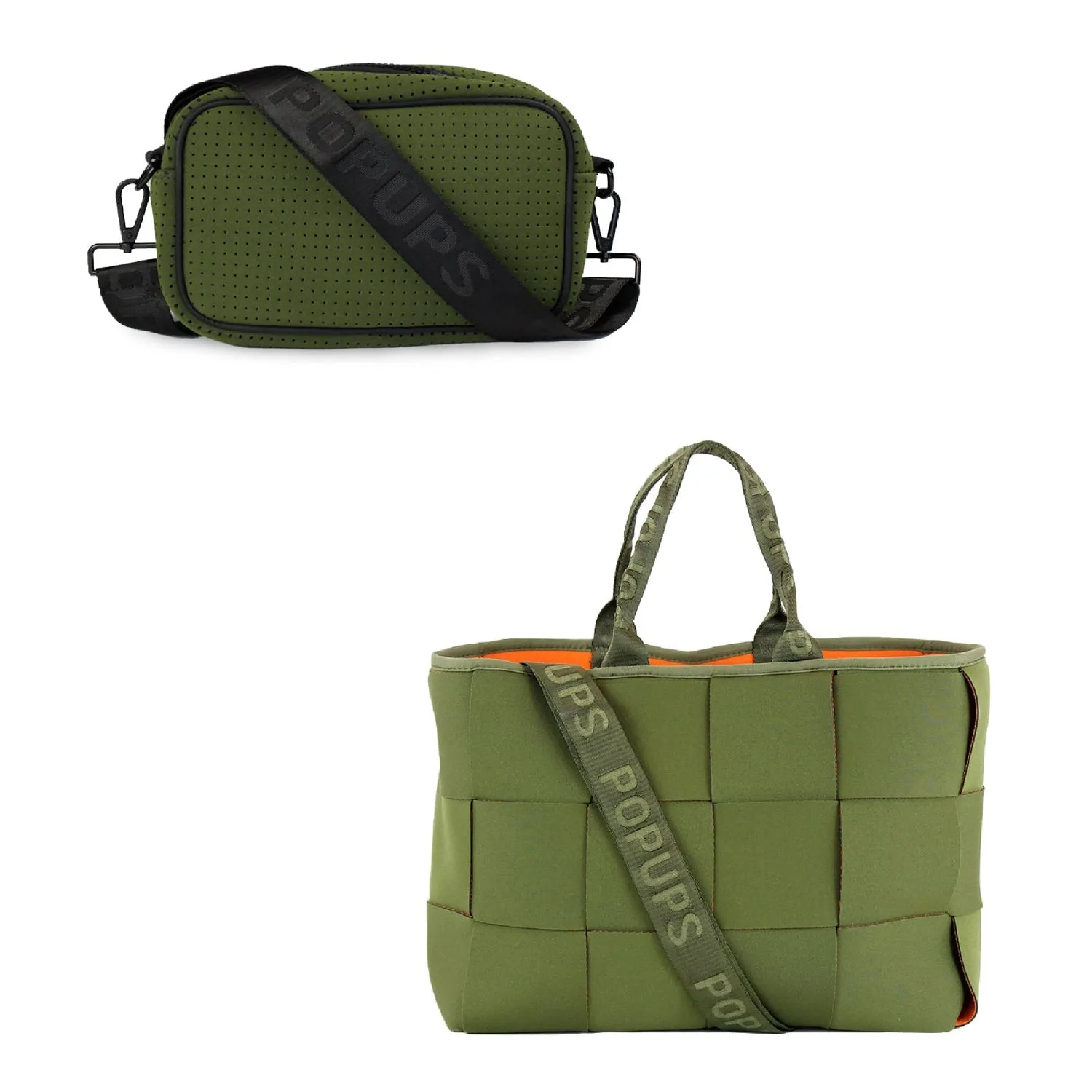 ICON TOTE   CAMERA BAG - SAFARI GREEN